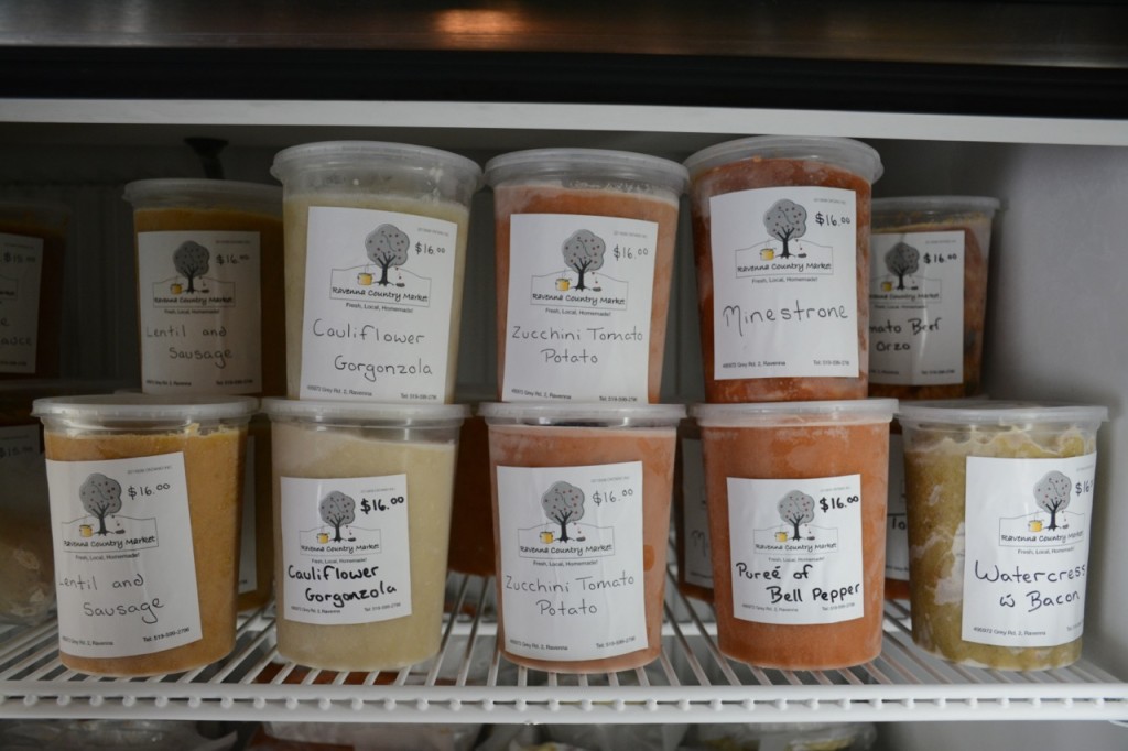 assorted soups